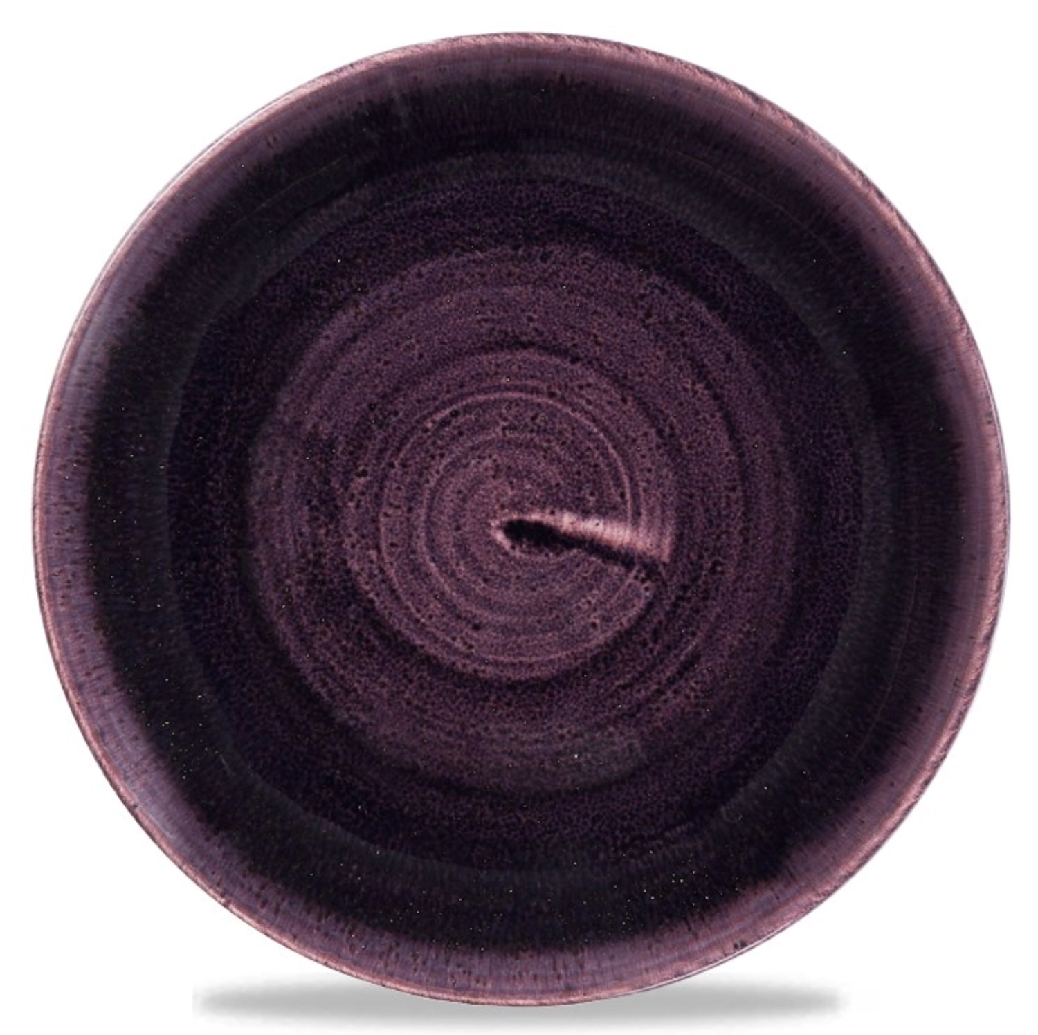 Stonecast Patina Deep Purple Coupe assiette plate