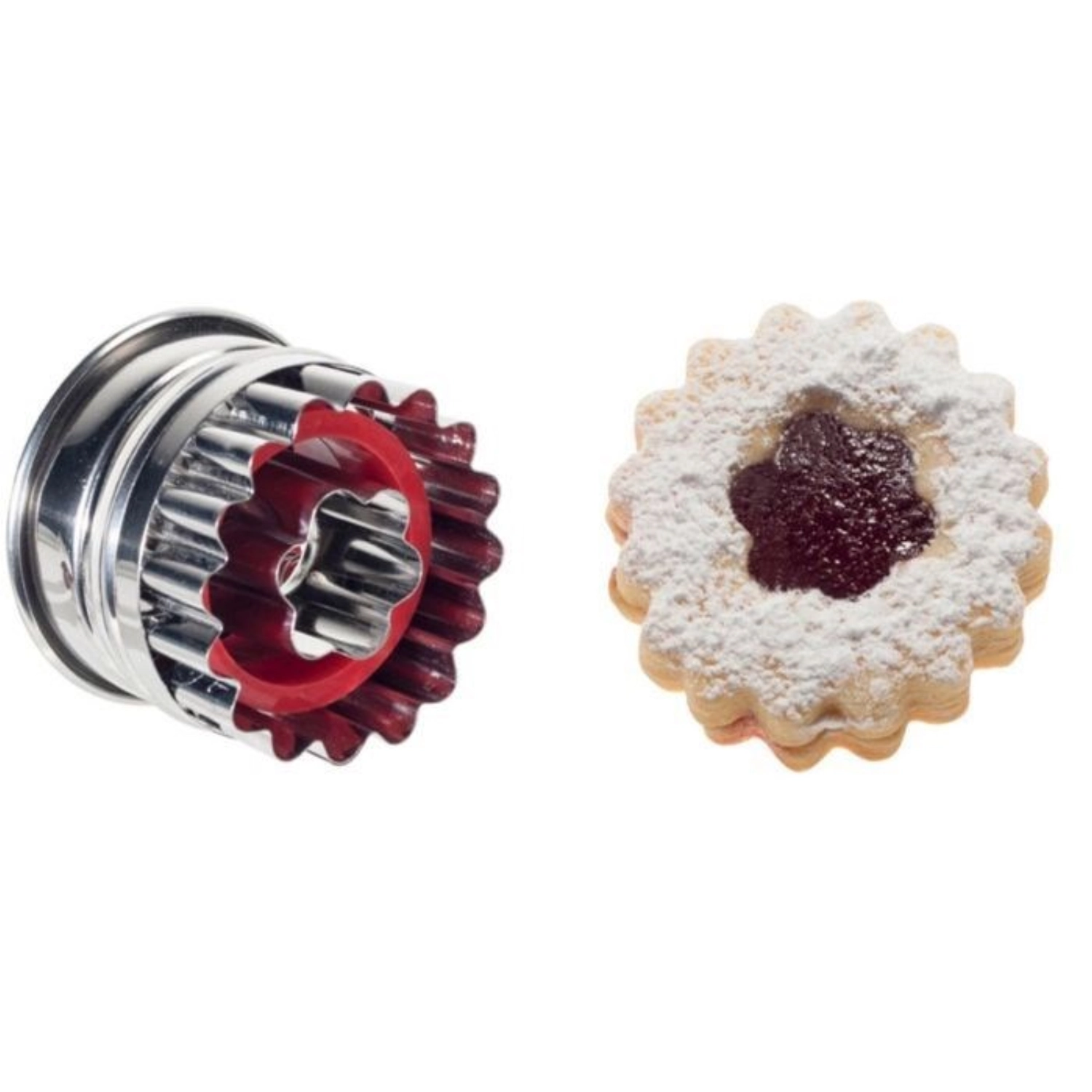 Emporte-pièce linzer rosette, 5cm