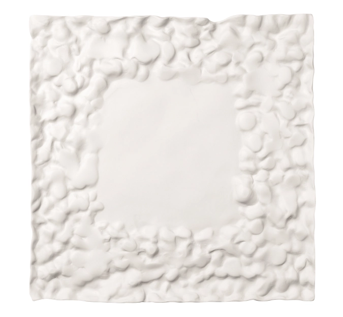 Materia plaque carrée 23x23cm non émaillée