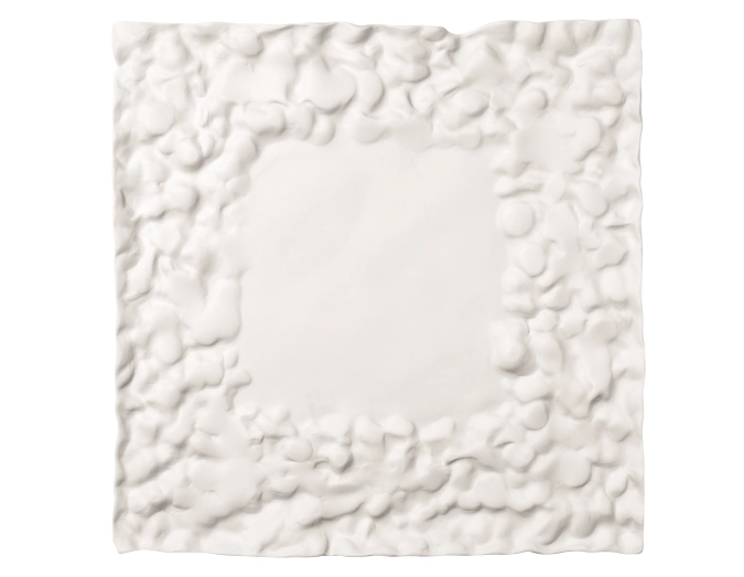 Materia plaque carrée 15x15cm émaillée