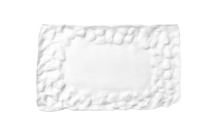 Materia plaque rectangulaire 33x20.5cm non-émaillé
