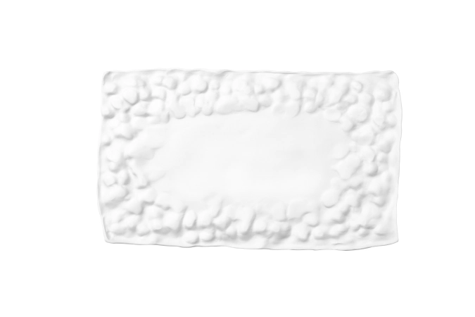 Materia plaque rectangulaire 31x18.5cm non-émaillé