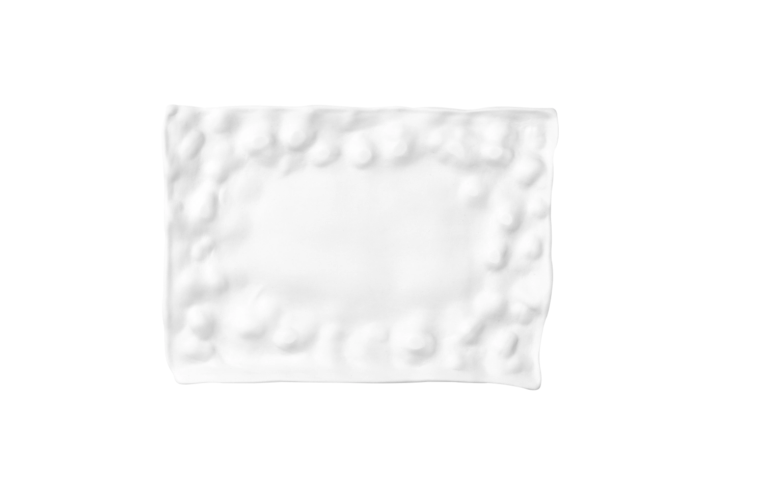 Materia plaque rectangulaire 26x14cm non-émaillé