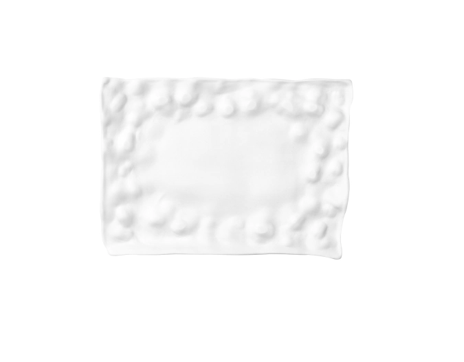 Materia plat rectangulaire 26x14cm émaillé