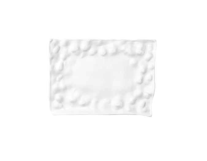 Materia plat rectangulaire 16x11cm non émaillé