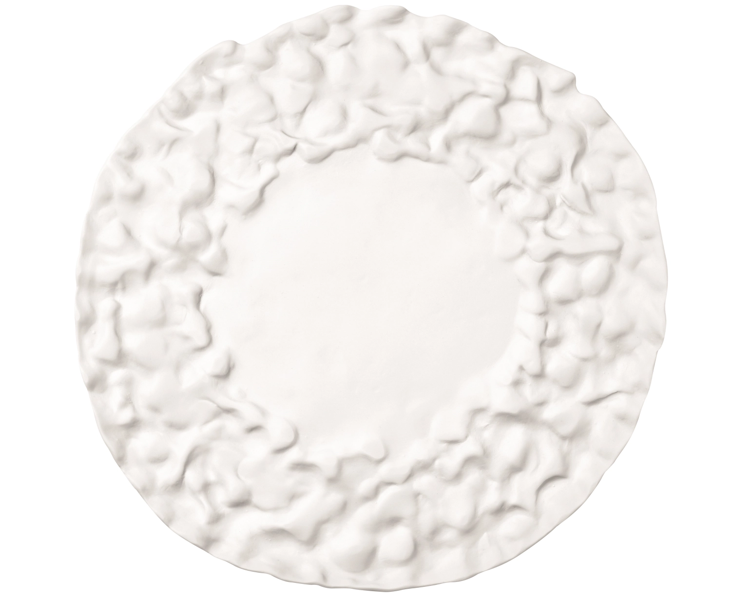 Materia assiette plate ronde 23cm non émaillée