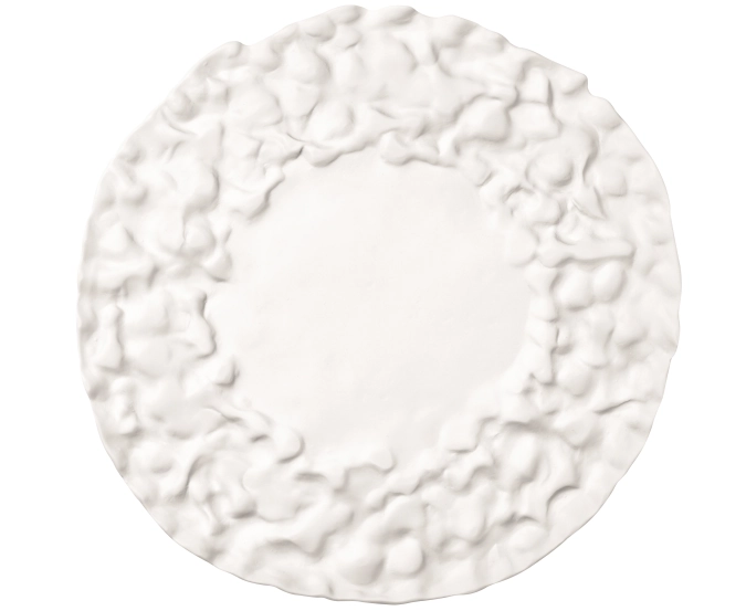Materia assiette plate ronde 23cm non émaillée