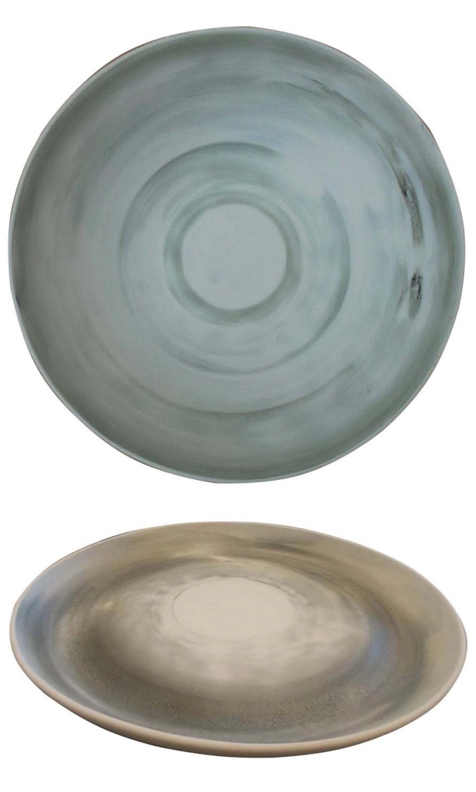 Diva Assiette creuse 27cm noir mat