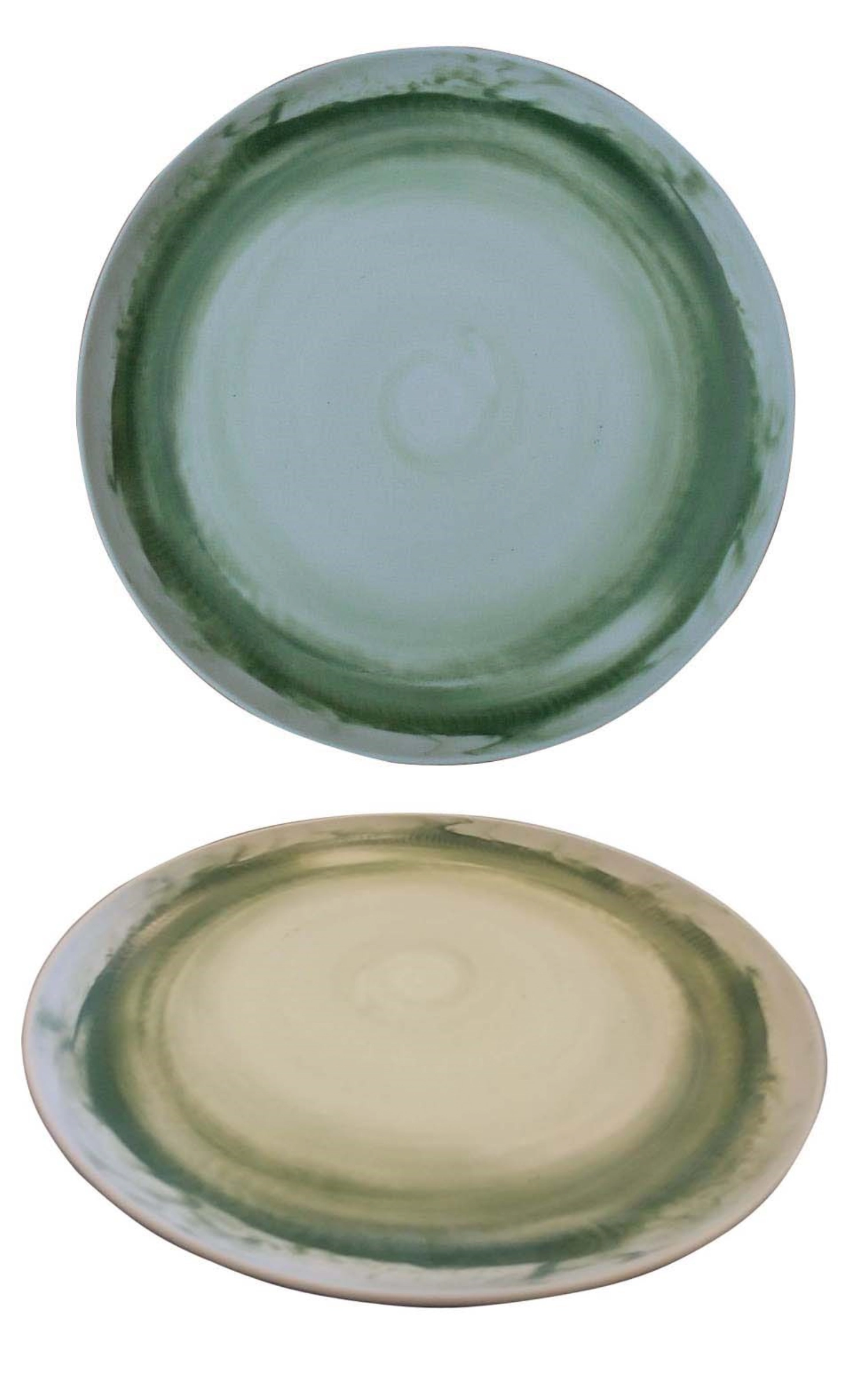 Diva assiette creuse 27cm vert mat