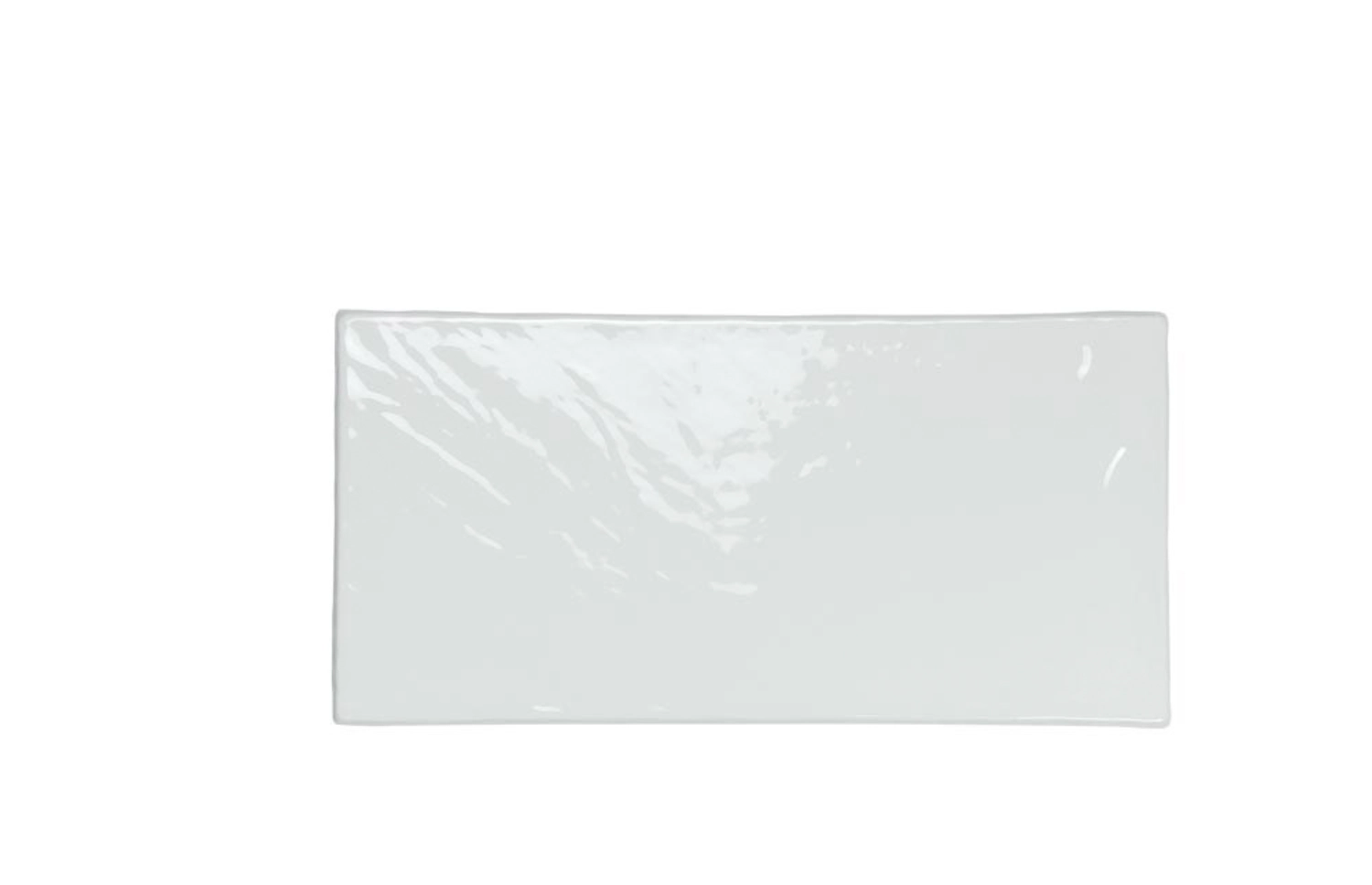 Evoluto white Plat rectangulaire 30x15cm