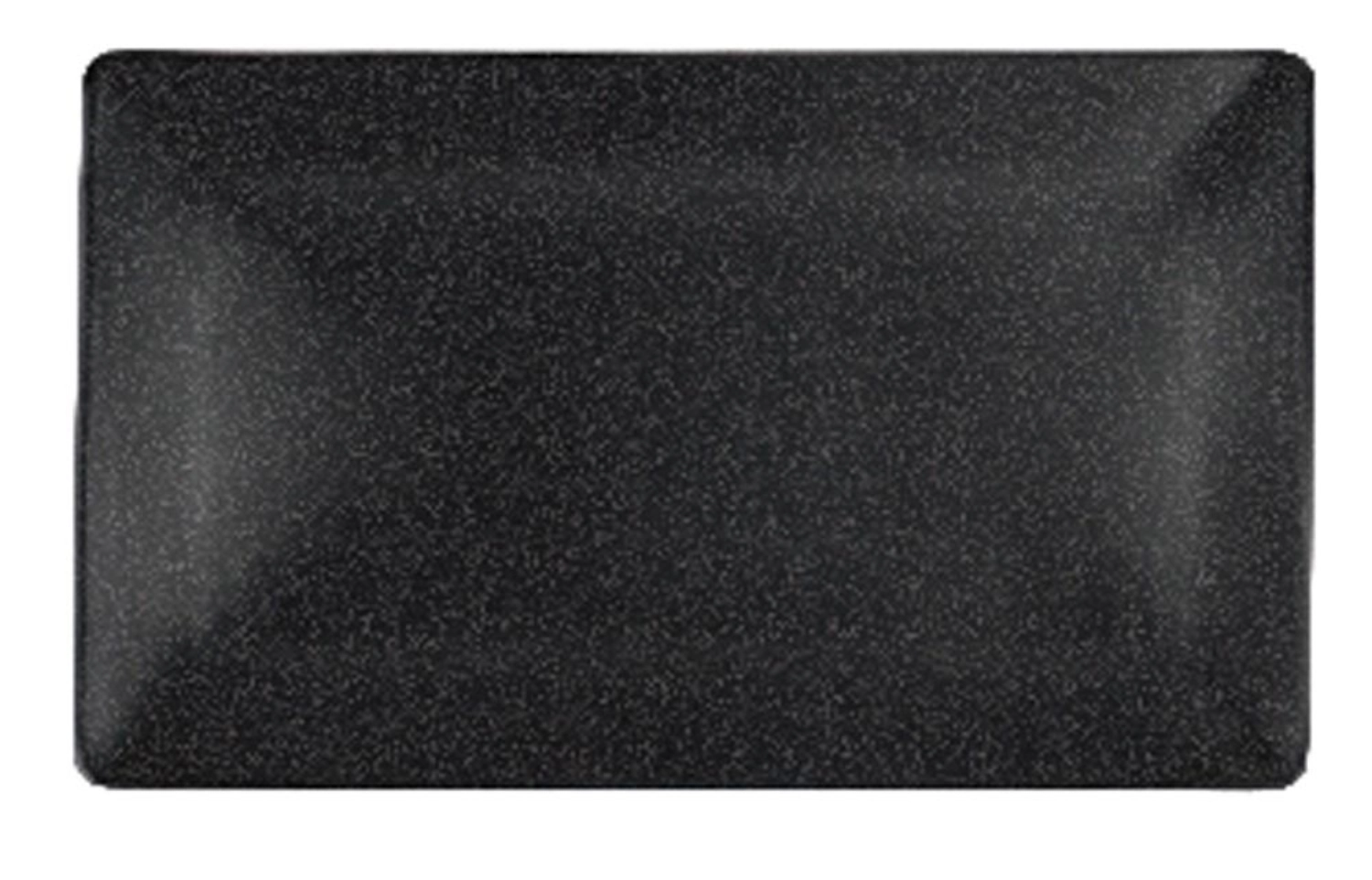 Plateau à sushi rectangulaire noir 35x21x2cm