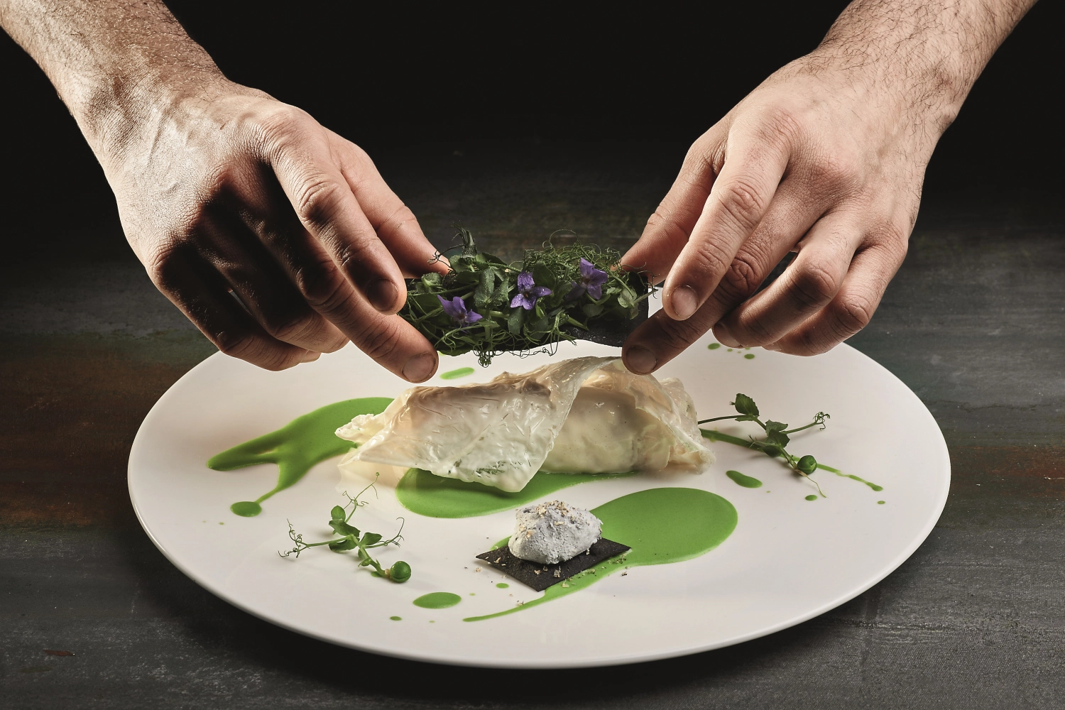 Moma Bone China Teller flach coupe 27cm