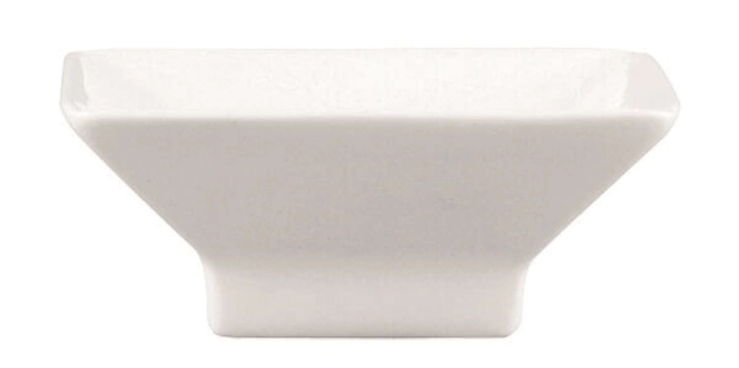 Modulo Schale flach 1 Fuss 7.4x7.4cm H2.8cm / Fuss 3.7x3.7cm