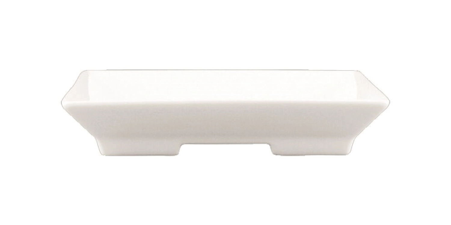 Modulo Schale flach 4 Fuss 15.6x15.6cm H2.8cm/Fuss 3.7x3.7cm