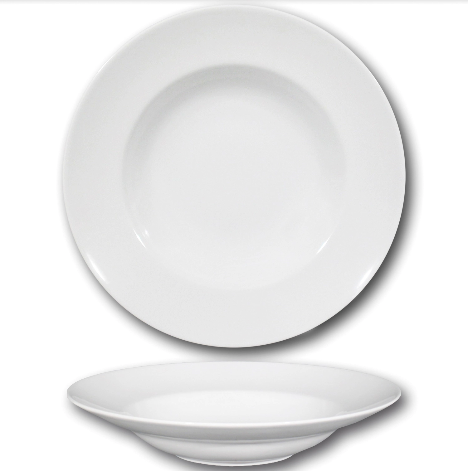 Napoli Assiette a pates blanc 30cm