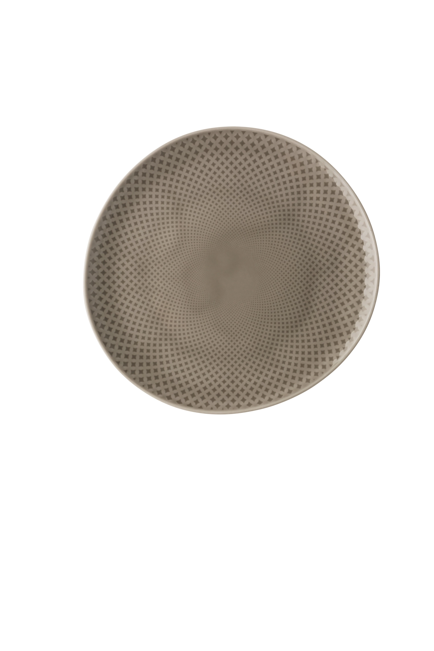 Junto Pearl Grey Teller flach 22cm
