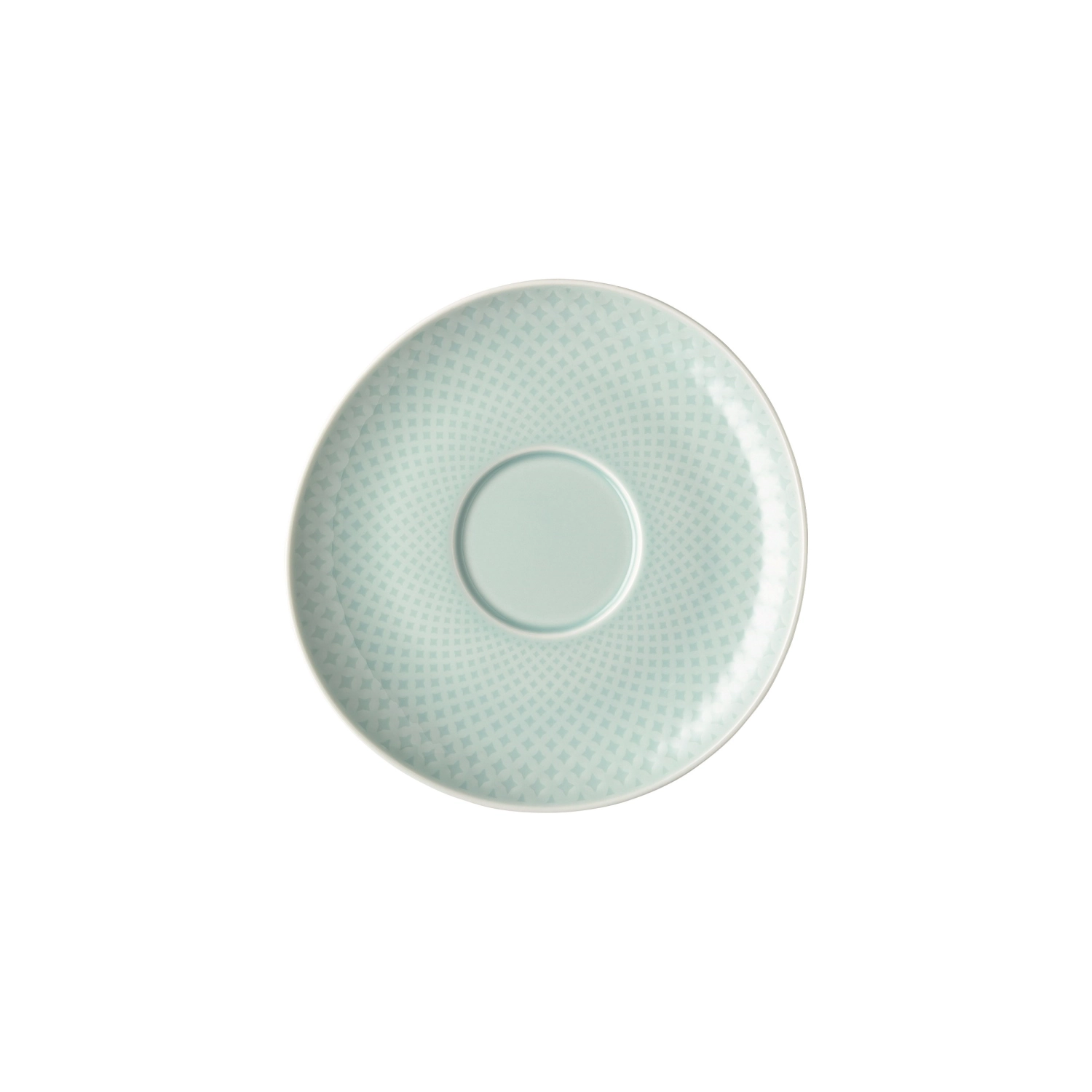 Junto Opal Green Cafe au Lait Untertasse