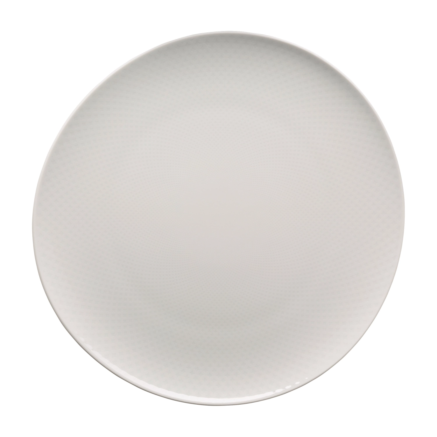 Junto Weiss Teller flach 32cm