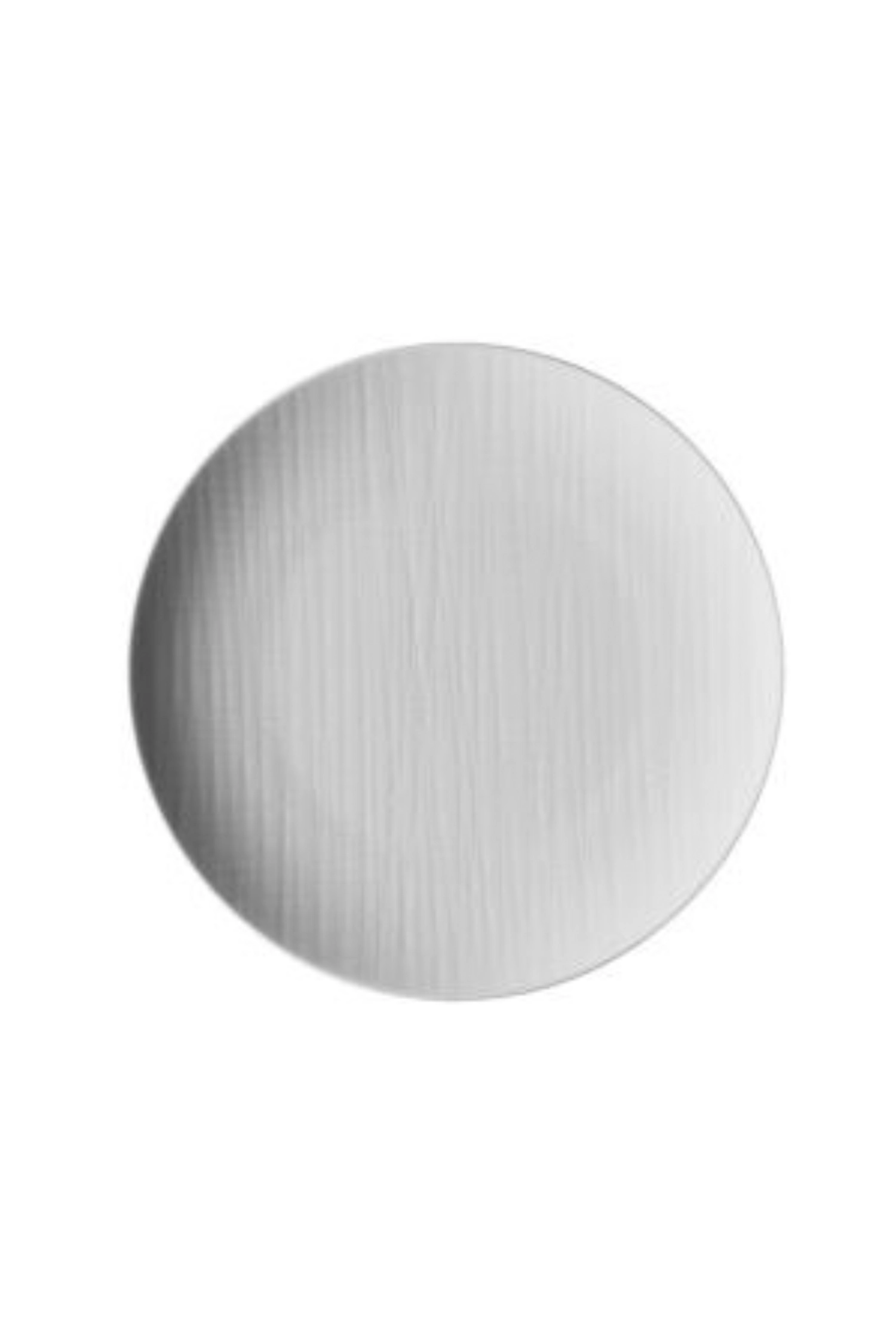 Mesh weiss Teller flach rund 27cm