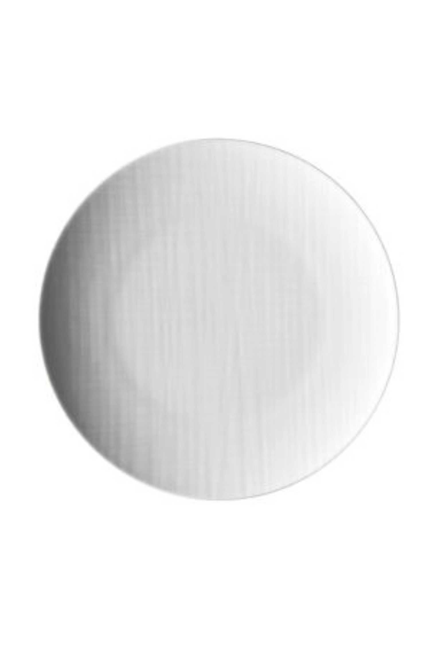 Mesh weiss Teller flach rund 30cm