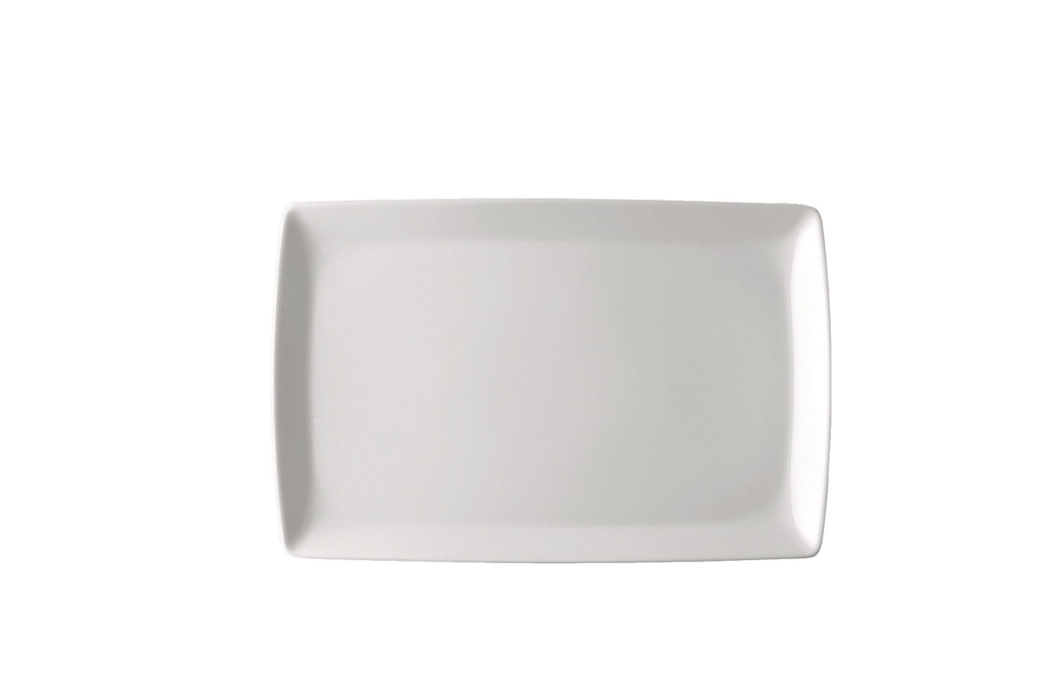 Loft II weiss Platte flach rechteckig 29x19cm