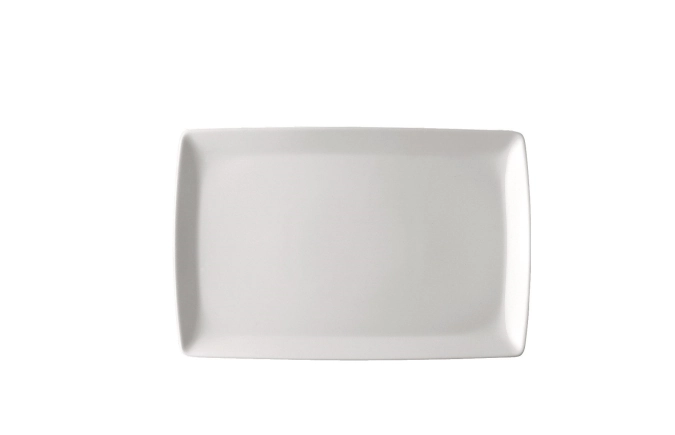 Loft II weiss Platte flach rechteckig 29x19cm