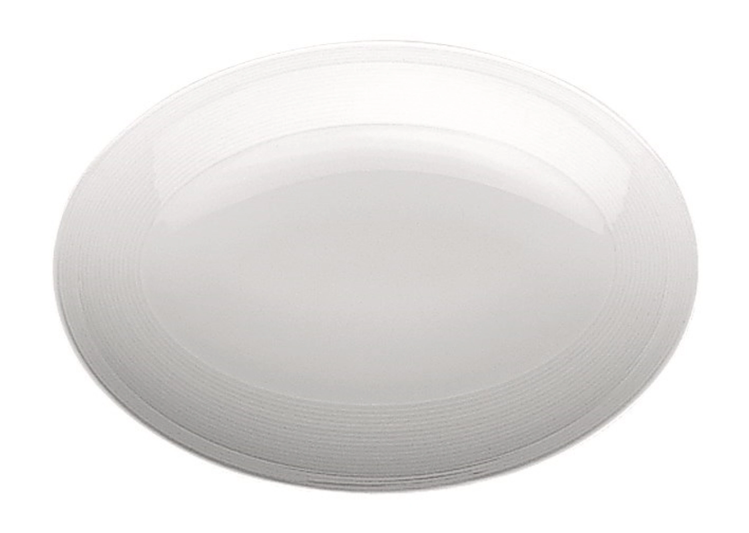 Loft by Rosenthal weiss Platte flach oval 34x24cm