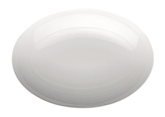 Loft by Rosenthal weiss Platte flach oval 34x24cm