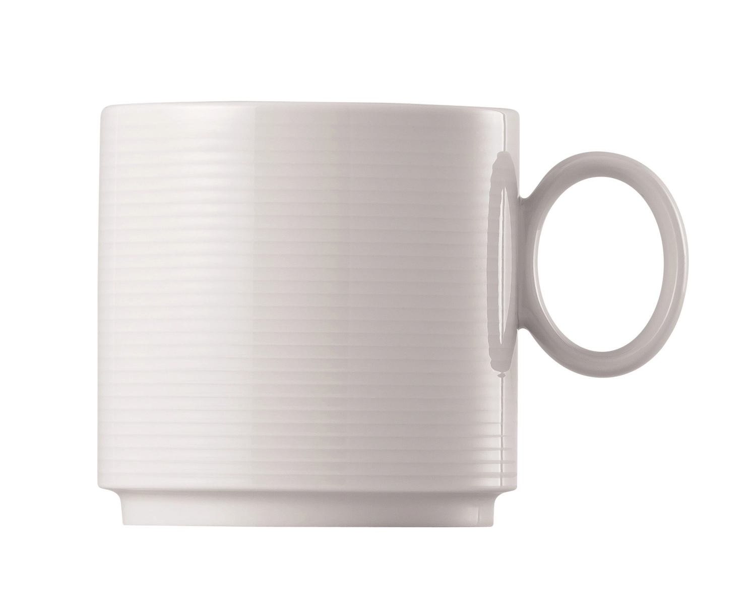 Loft by Rosenthal weiss Becher mit Henkel stapelbar 8.5cm H