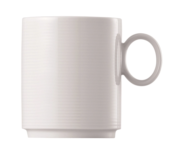 Loft by Rosenthal weiss Becher mit Henkel stapelbar 8.5cm H