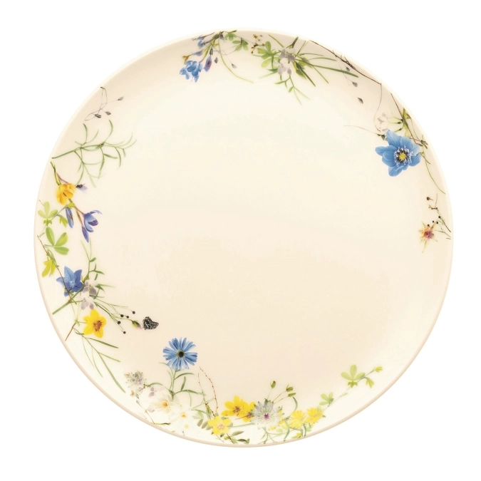 Brillance Fleurs des Alpes Assiette à déjeuner 21 cm