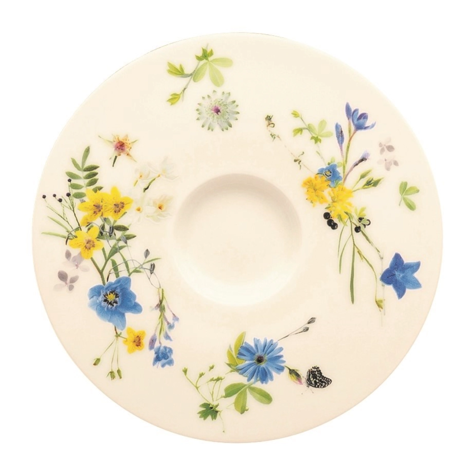 Brillance Fleurs des Alpes Soucoupe Espresso 12 cm