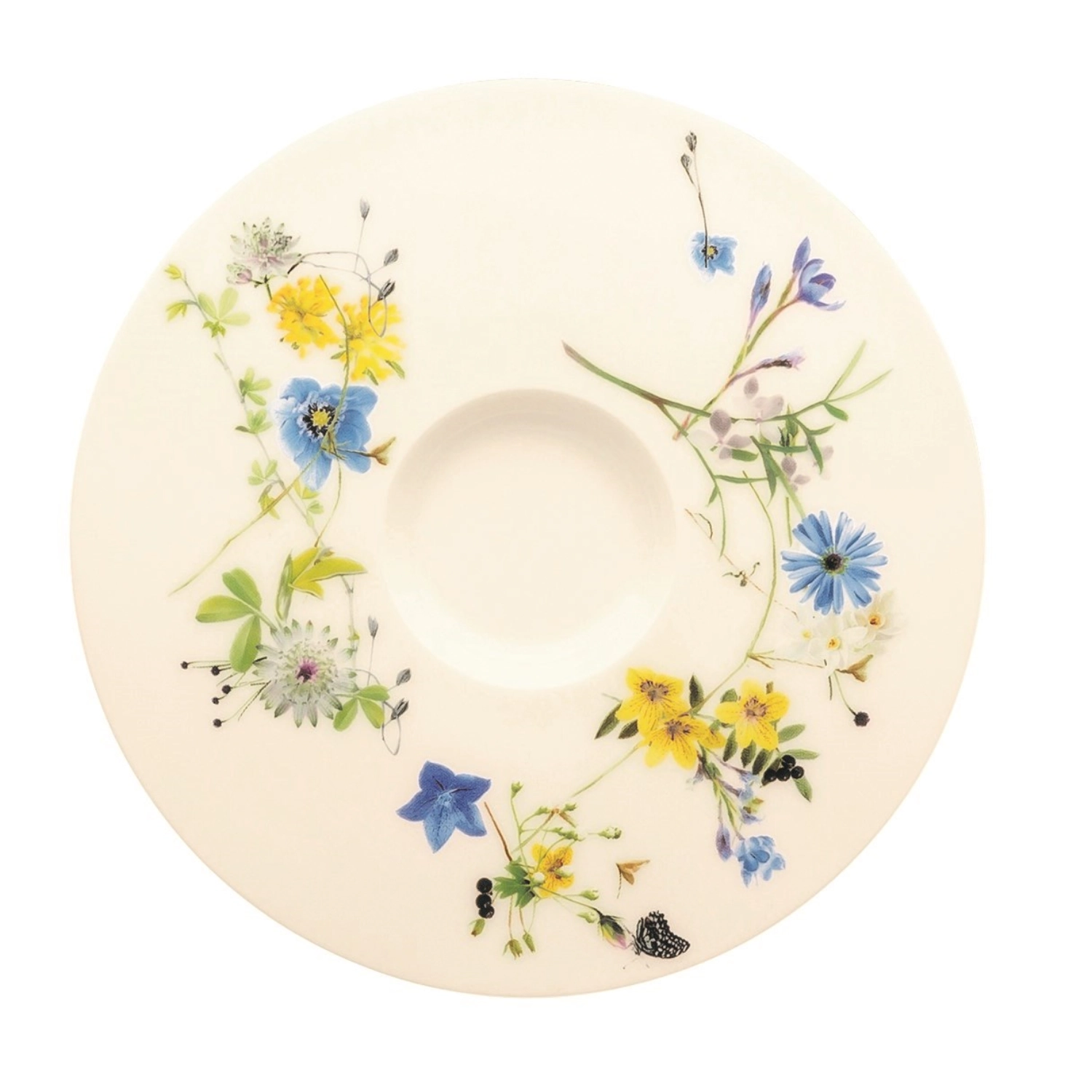 Brillance Fleurs des Alpes Soucoupe à café 15.4 cm