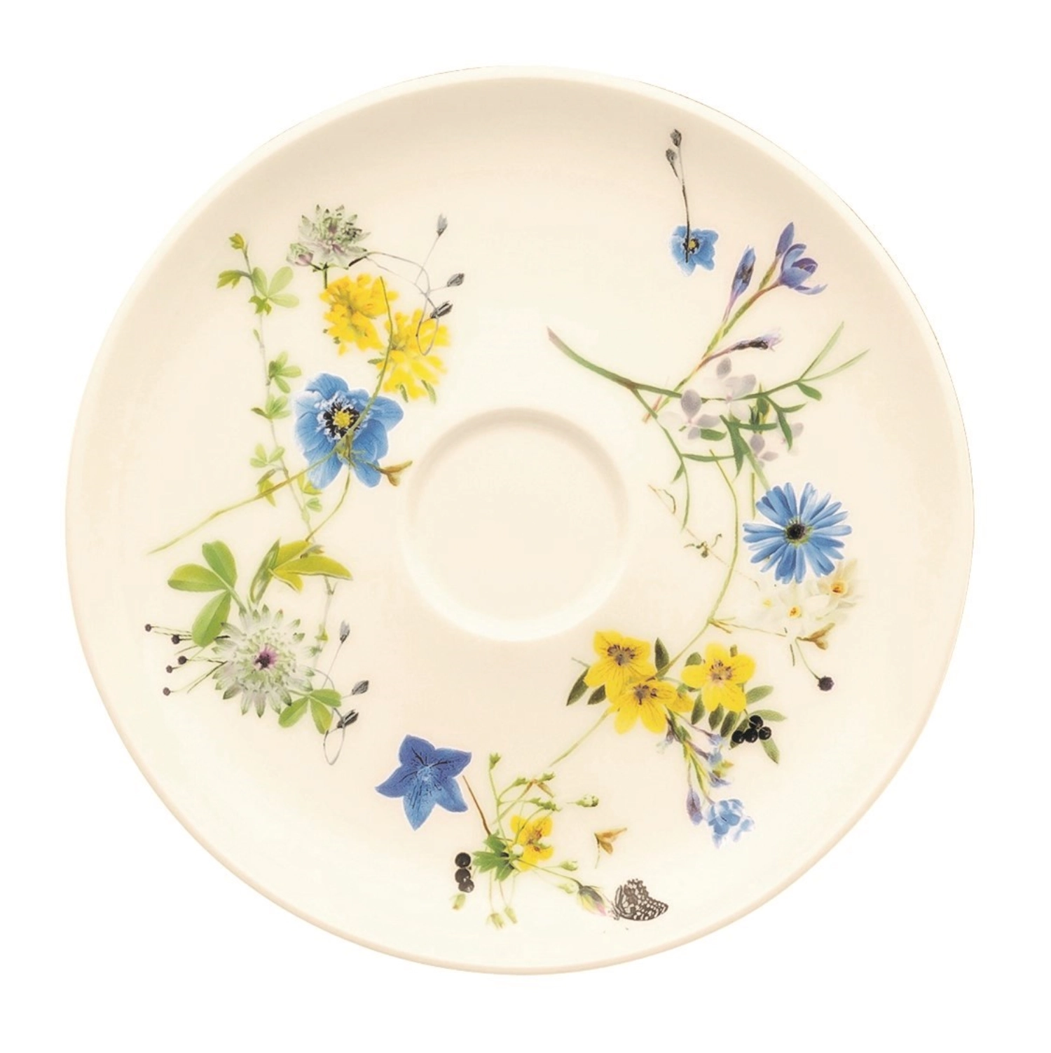 Brillance Fleurs des Alpes Soucoupe à café Coupe 14.5 cm