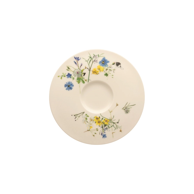 Brillance Fleurs des Alpes Suppen-Untertasse 18.7 cm