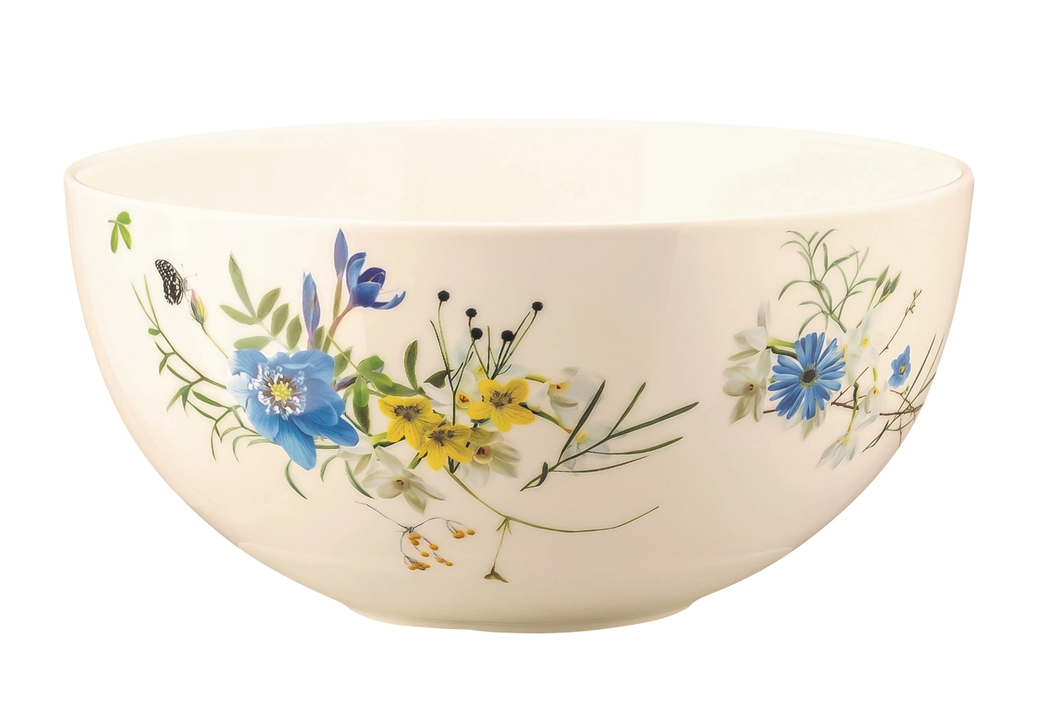 Brillance Fleurs des Alpes Plat 22 cm
