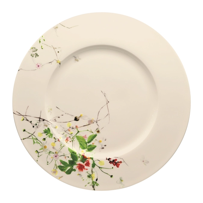 Brillance Fleurs Sauvages Assiette plate a. drapeau 33 cm