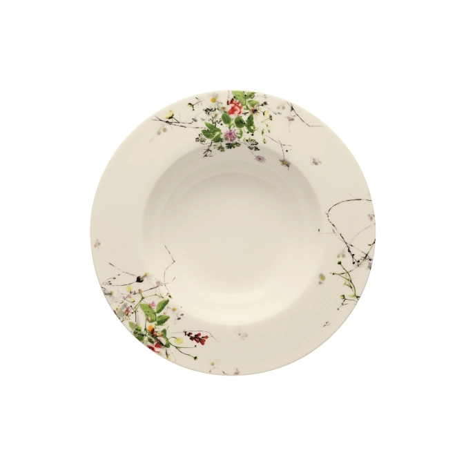 Brillance Fleurs Sauvages Assiette creuse a. drapeau 23 cm
