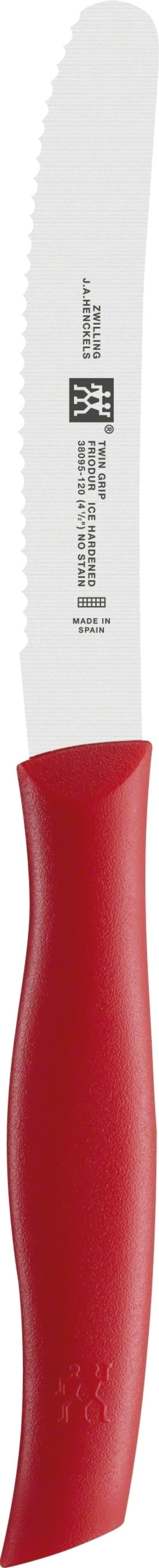 Twin grip présentoir de couteaux universels 20 pces, rouge