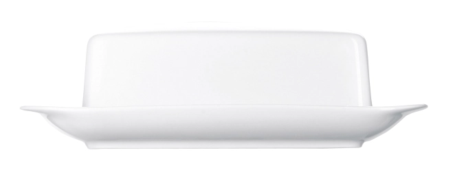 Form 1382 weiss Deckel zu Butterdose