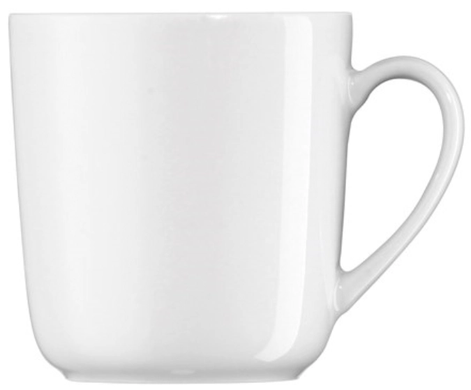 Form 1382 weiss Becher mit Henkel