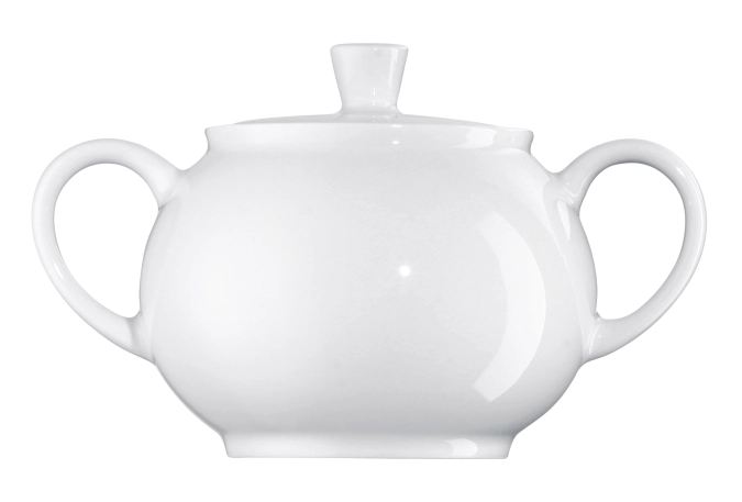 Form 1382 weiss Deckel zu Zuckerdose