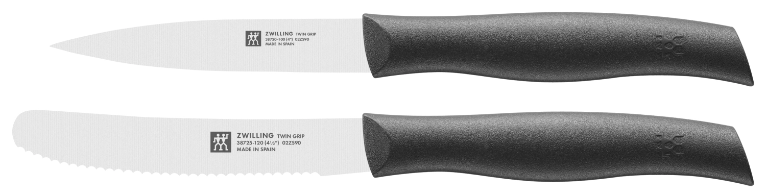 2pcs twin grip set de préparation noir