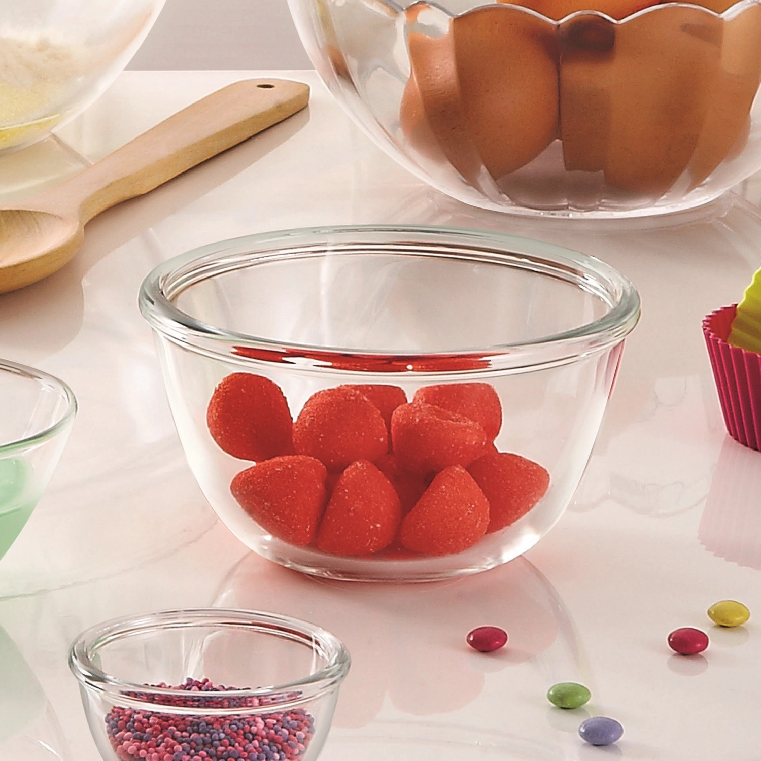 Cocoon bol d12cm h6.7cm verre trempé