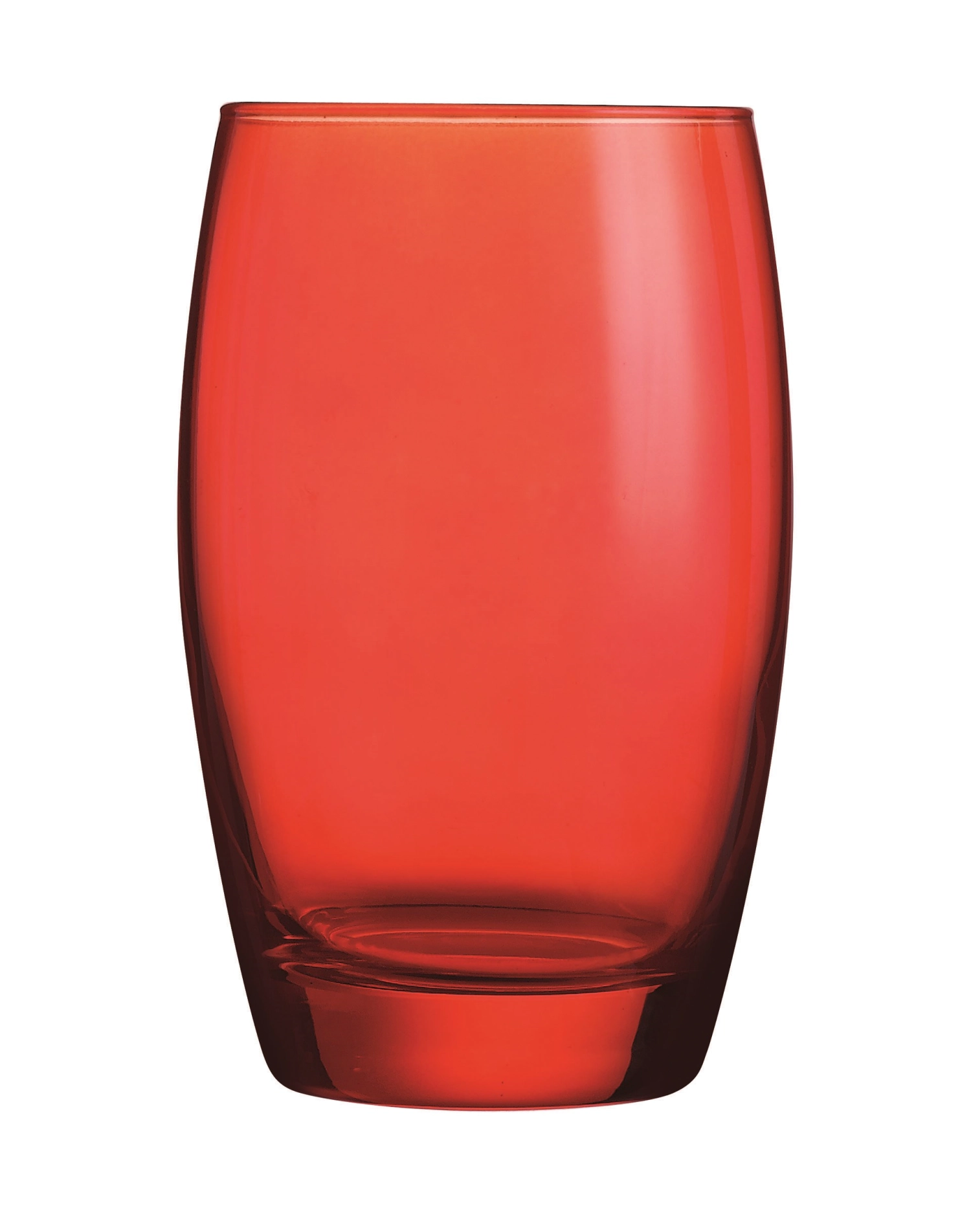 Salto color studio rouge verre à eau 0.35lt d7.6cm h12.1cm