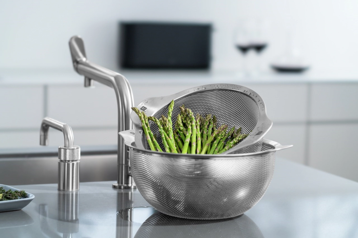 Passoire en acier inoxydable, 20 cm