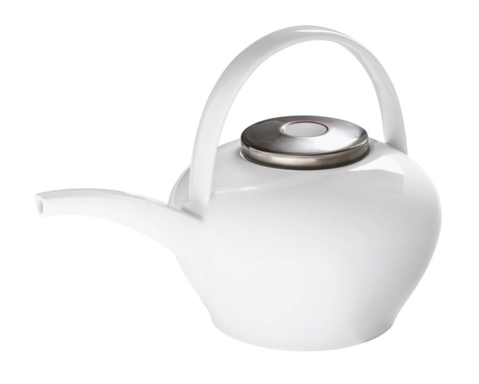 Polite Platinum Théière a. anse, grande
