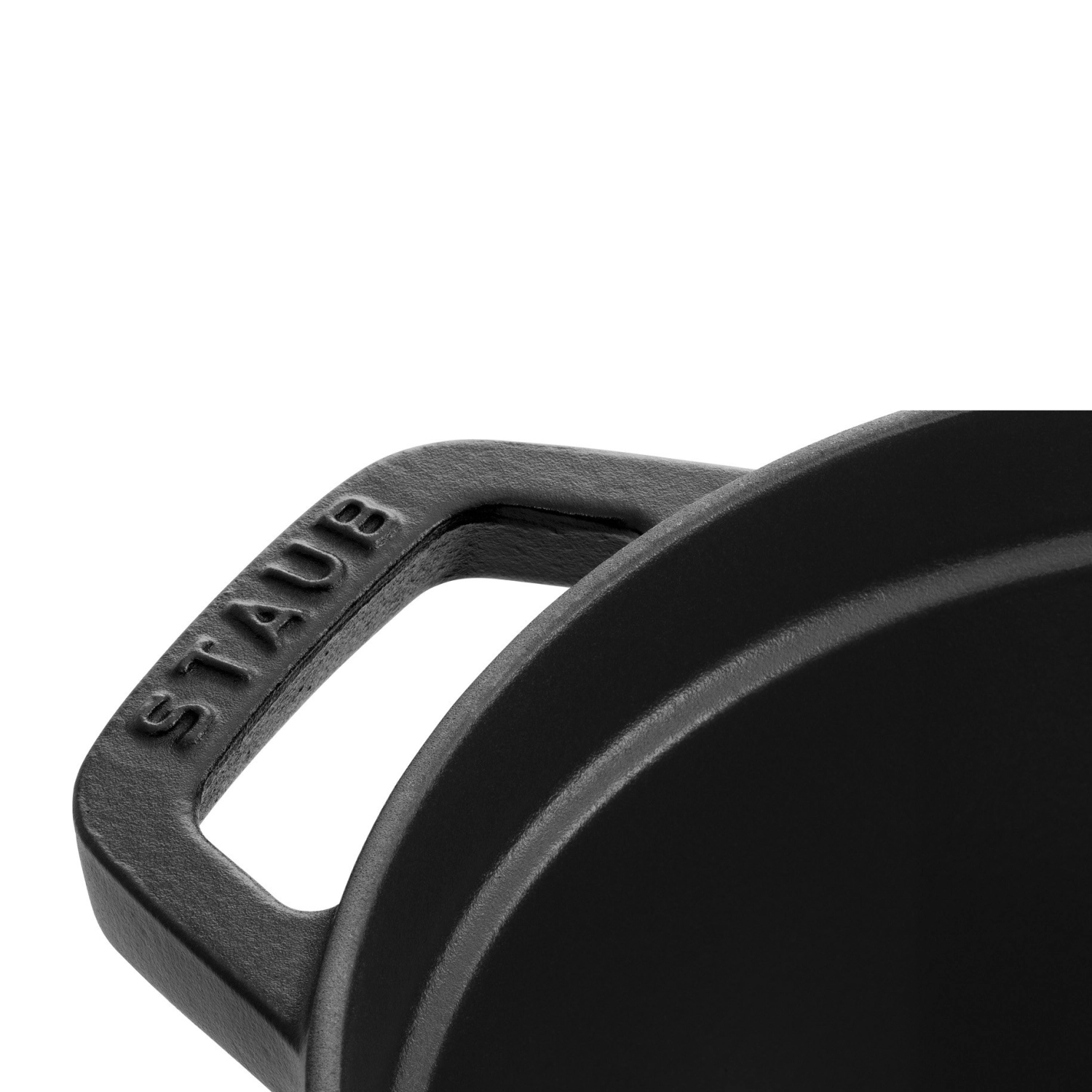 Cocotte 23 cm, ovale, noir, fonte 2.35l