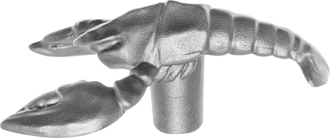 Stuns10 bouton homard acier inoxydable