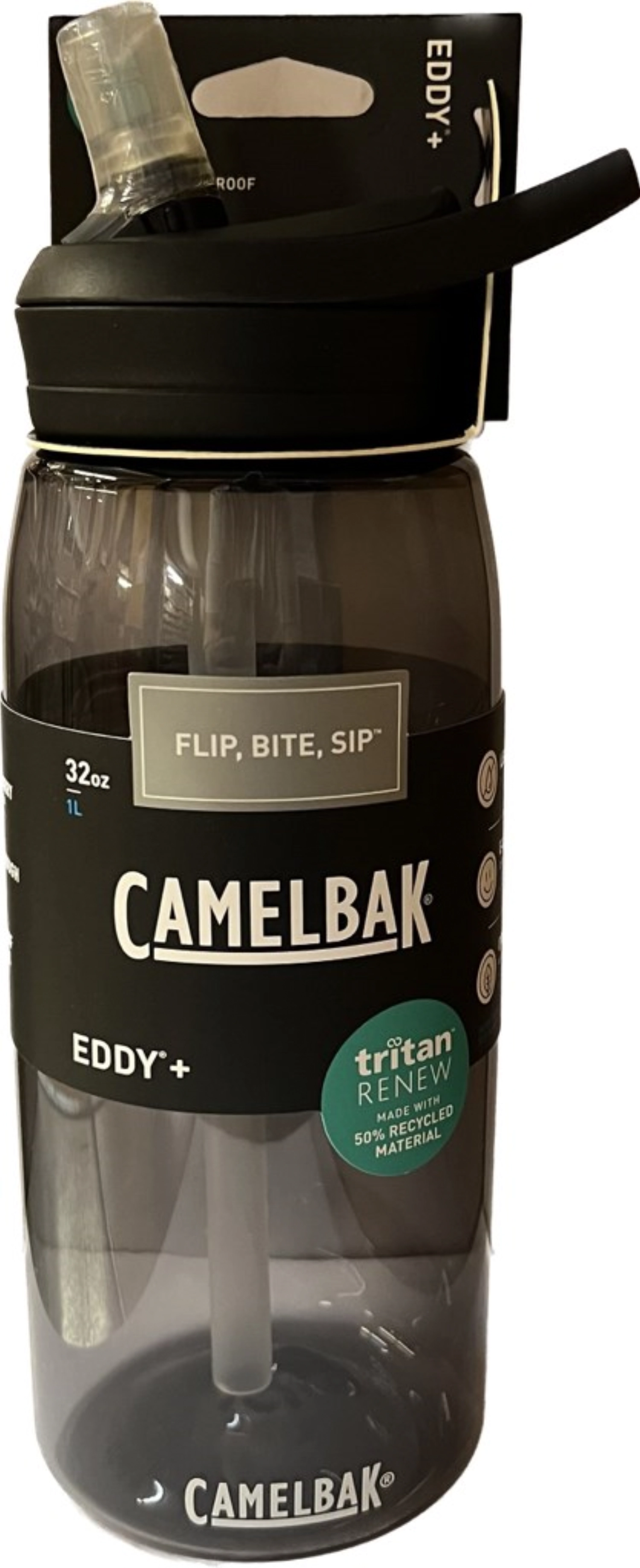 Eddy+ Bottle 1.0l charcoal,